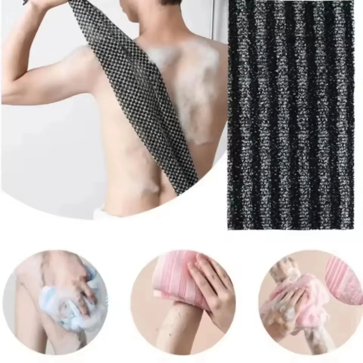 Extra-Long Japanese Exfoliating Back Towel