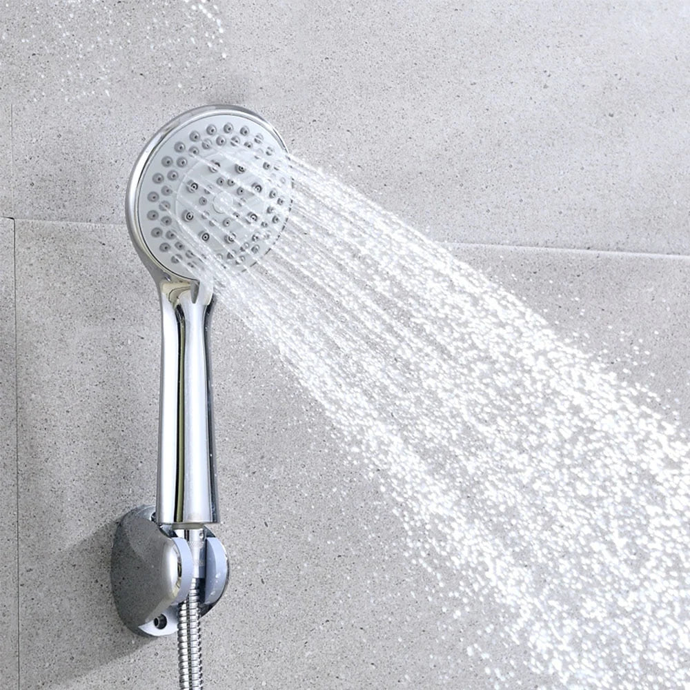 High Pressure Shower Head 5 Settings Handheld Shower Heads Spray with 5 FT Hose