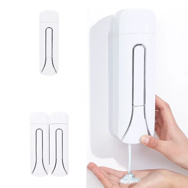 Wall-mounted shower dispenser, single and double