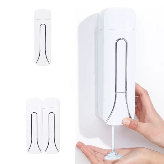 Wall-mounted shower dispenser, single and double
