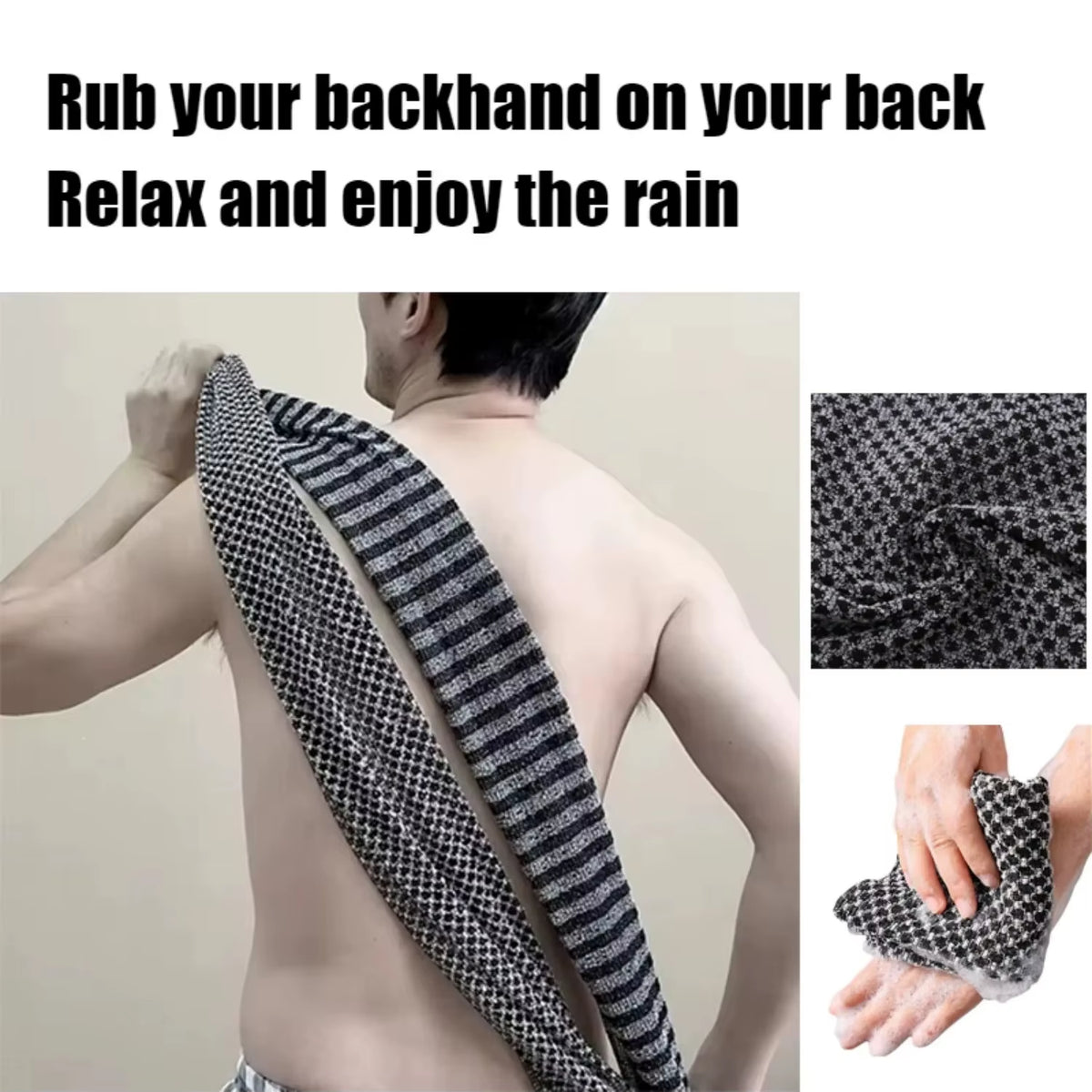 Extra-Long Japanese Exfoliating Back Towel